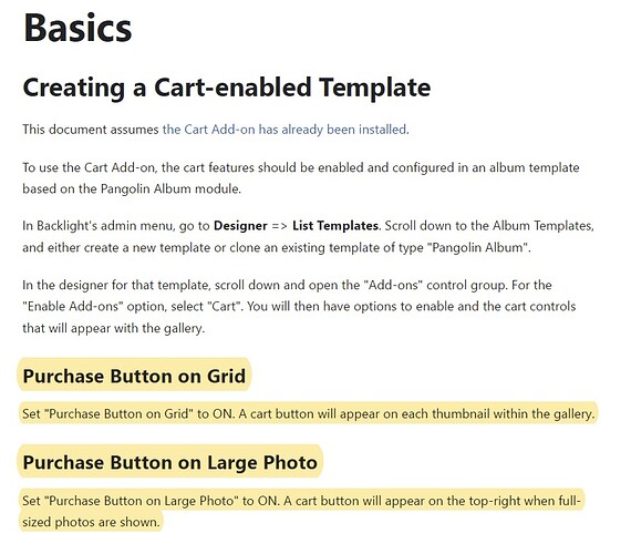 Backlight Manual